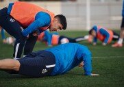 Тренировка перед матчем с «Сочи»