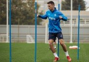 Тренировка перед матчем с «Сочи»