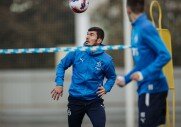 Тренировка перед матчем с «Сочи»