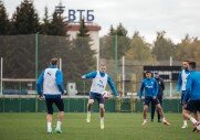 Тренировка перед матчем с «Сочи»