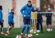 Тренировка перед матчем с «Сочи»