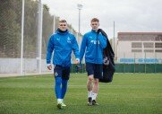 Тренировка перед матчем с «Сочи»