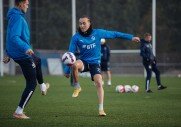 Тренировка перед матчем с «Сочи»