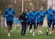 Тренировка перед матчем с «Сочи»