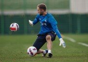 Тренировка перед матчем с «Сочи»