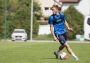 Тренировка перед кубковым матчем