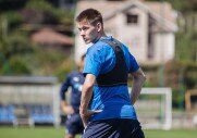 Тренировка перед кубковым матчем