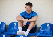 Тренировка перед кубковым матчем