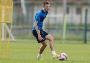 Тренировка перед кубковым матчем