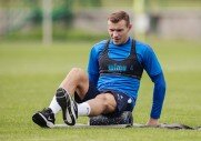 Тренировка перед кубковым матчем