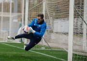 Тренировка перед матчем с «Крыльями Советов»