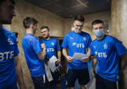 Фоторепортаж с медосмотра команды